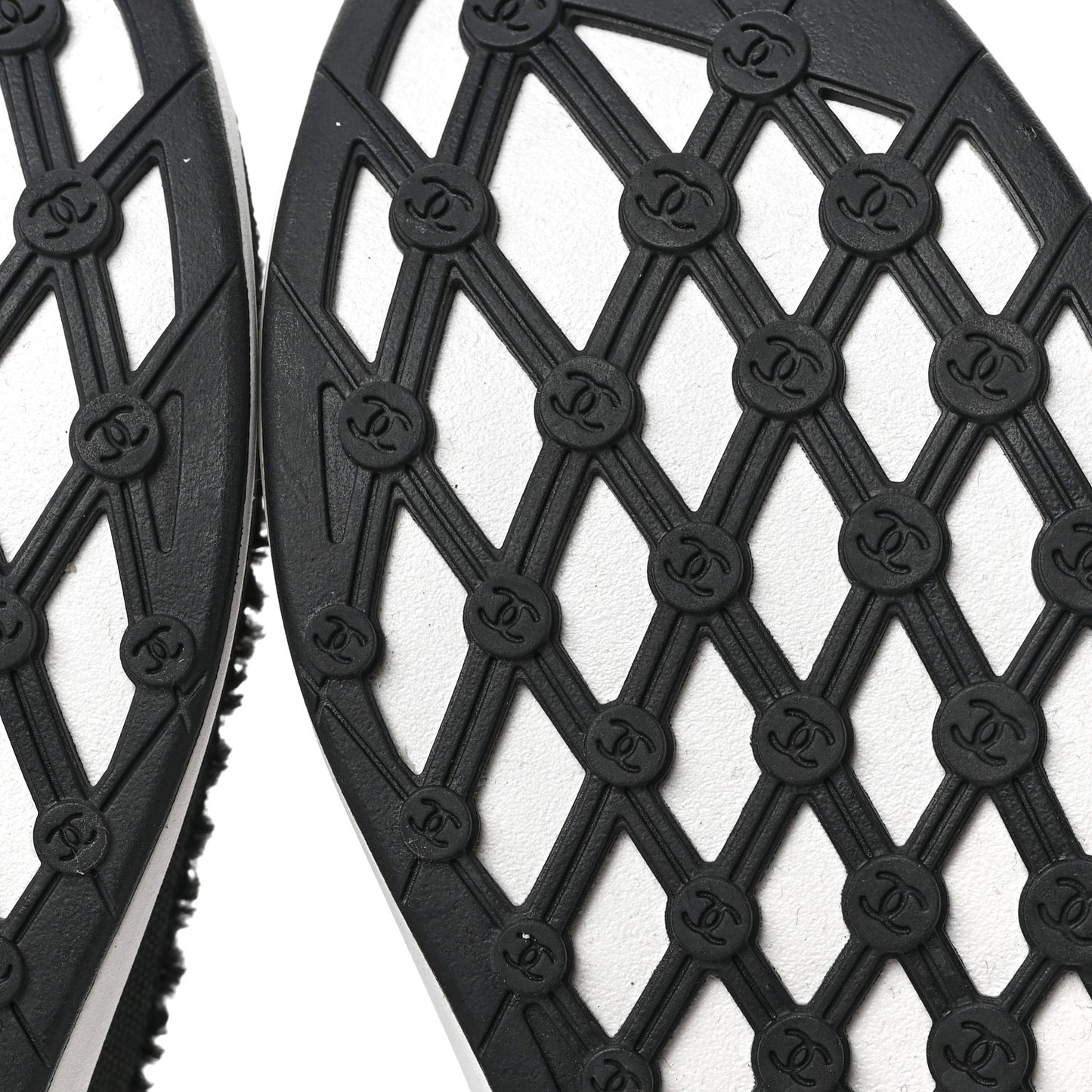 Fabric Logo Sneakers 37 Navy Black