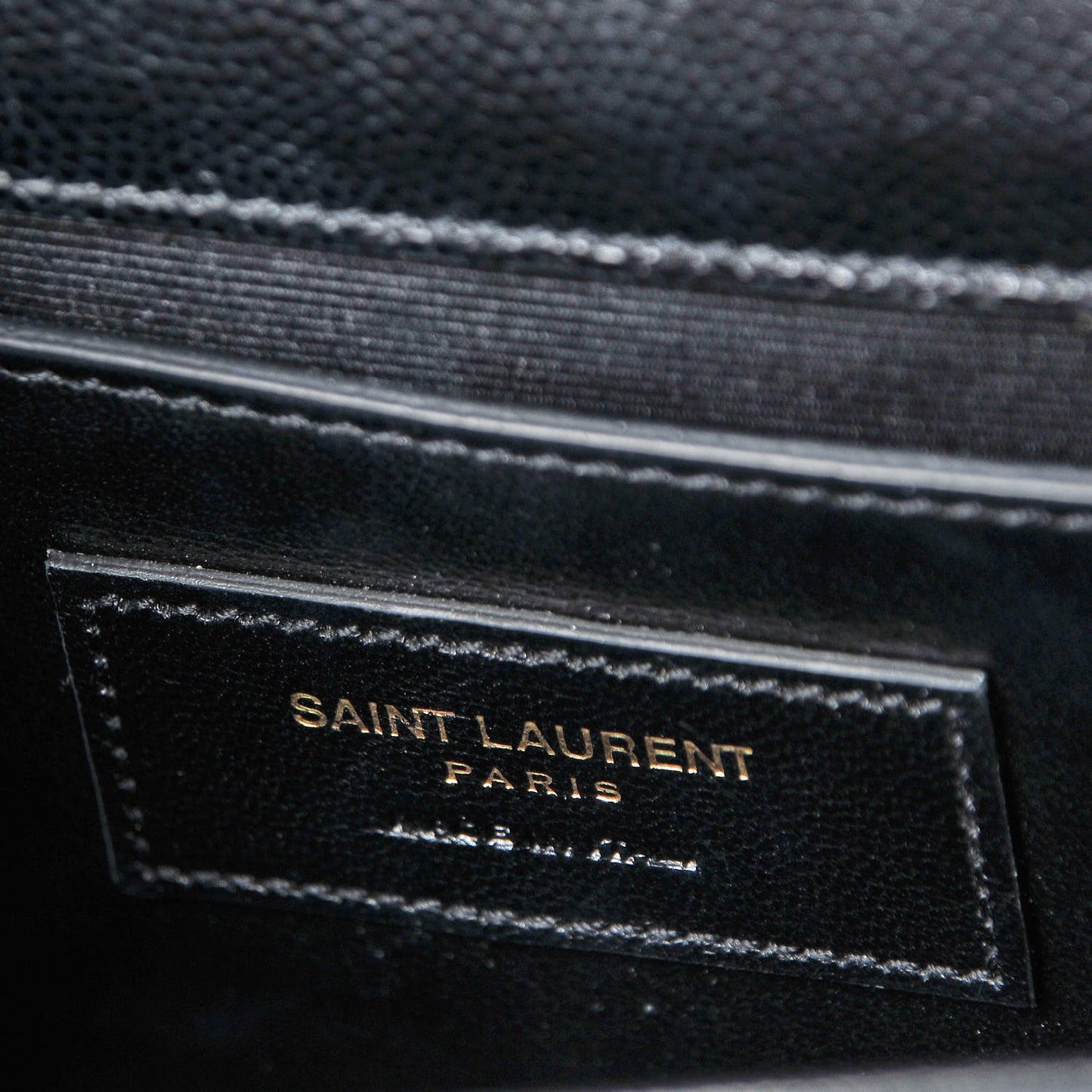 Grain De Poudre Small Monogram Kate Satchel Black
