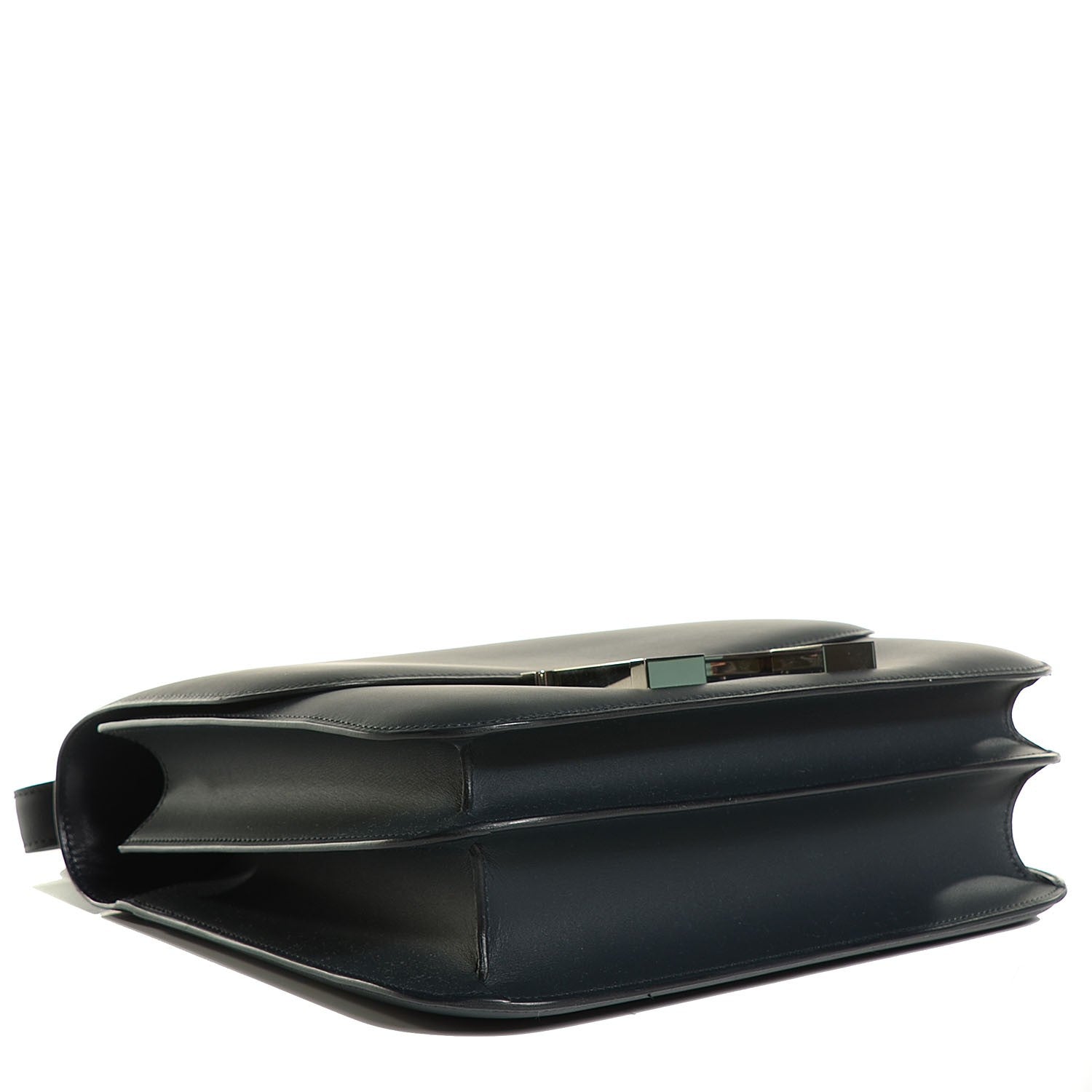Hermes Veau Sombrero Constance Cartable 29 Bleu Obscur 4 of 16