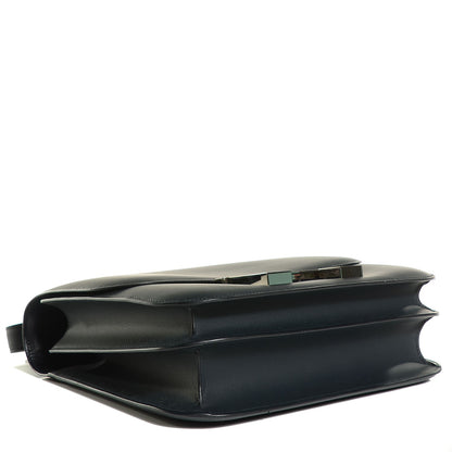 Hermes Veau Sombrero Constance Cartable 29 Bleu Obscur 4 of 16