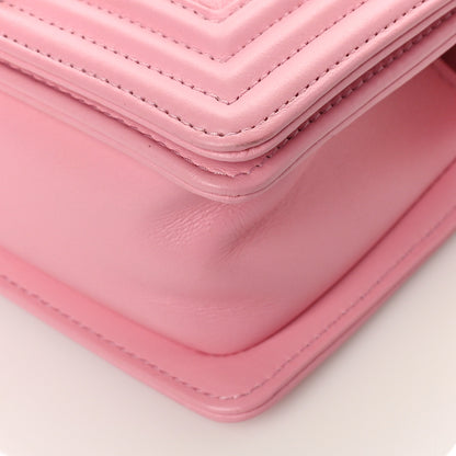 Chanel Calfskin Quilted Small Boy Flap Pink 9 of 9