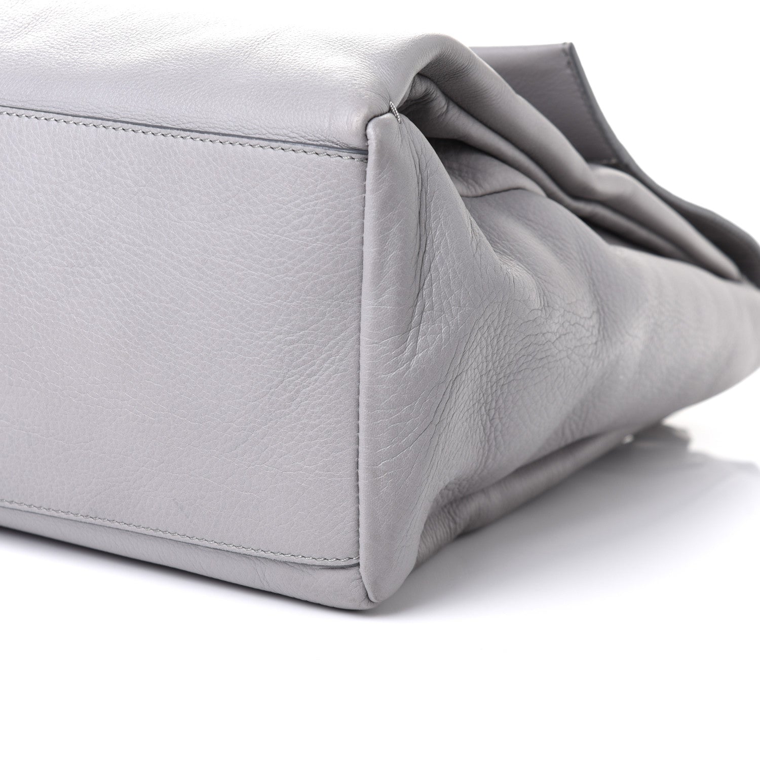 Givenchy Grained Calfskin Medium Pandora Pure Flap Bag Pearl Grey 17 of 19