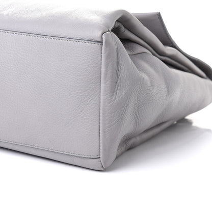 Givenchy Grained Calfskin Medium Pandora Pure Flap Bag Pearl Grey 17 of 19