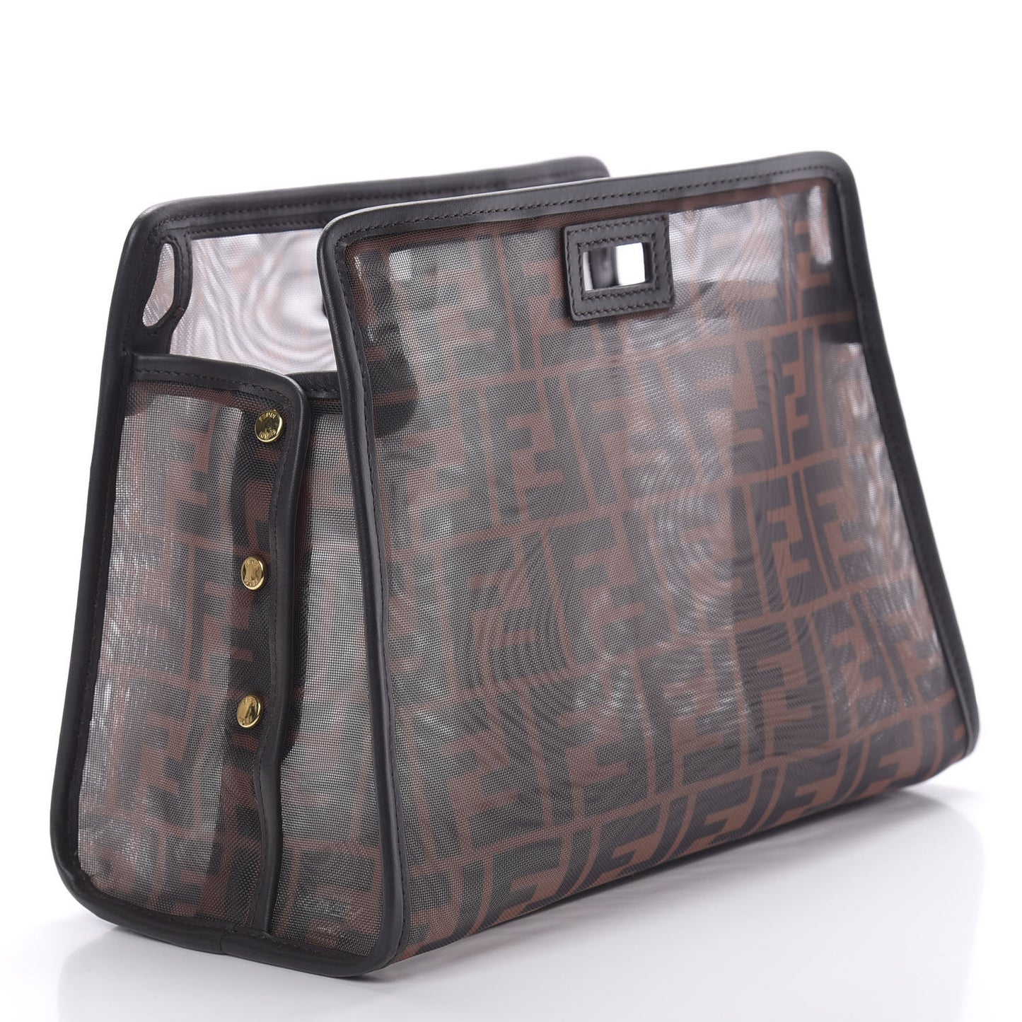 Mesh Vitello Century FF 1974 Mini Peekaboo Defender Cover Marrone Black Ebano