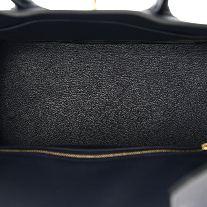 Hermes Togo Birkin 30 Bleu Nuit 5 of 11