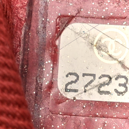 Chanel Caviar Quilted Mini Coco Handle Flap Red 7 of 9