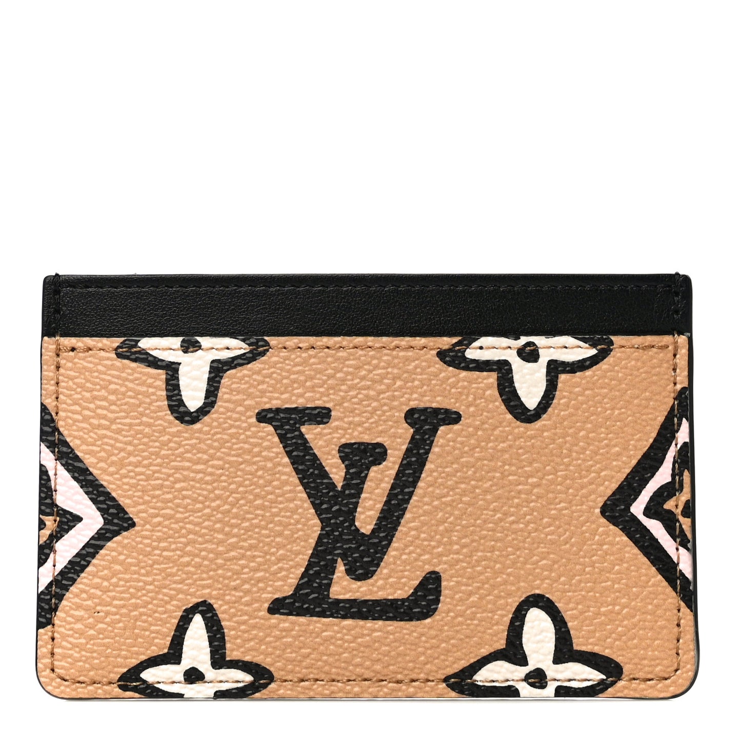 Monogram Giant Wild At Heart Card Holder Arizona