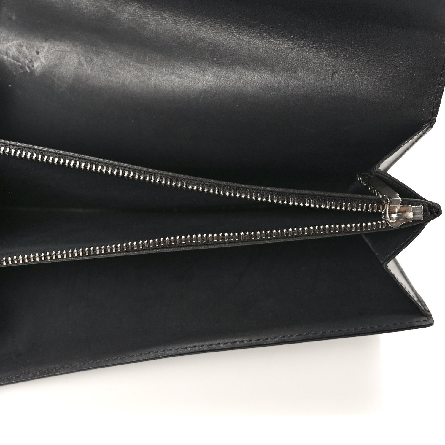 Louis Vuitton Mat Monogram Sarah Wallet Black 5 of 7