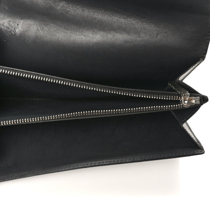 Louis Vuitton Mat Monogram Sarah Wallet Black 5 of 7