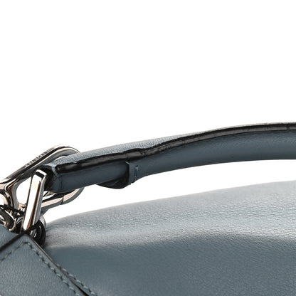 Loewe Calfskin Small Puzzle Bag Stone Blue 14 of 14