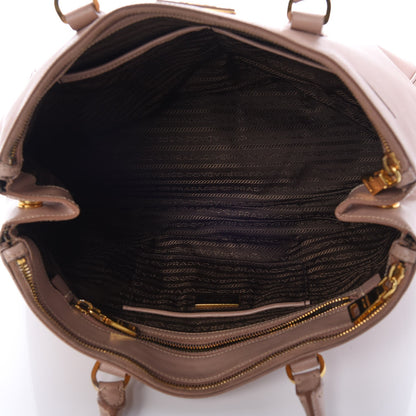 Prada Saffiano Medium Double Zip Tote Cammeo 5 of 18