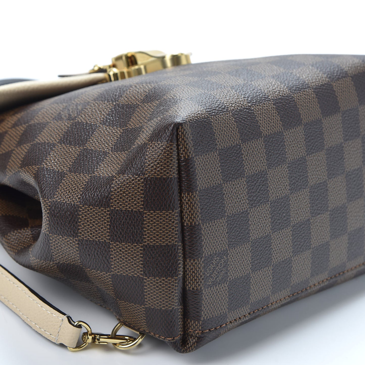 Damier Ebene Clapton Backpack Creme