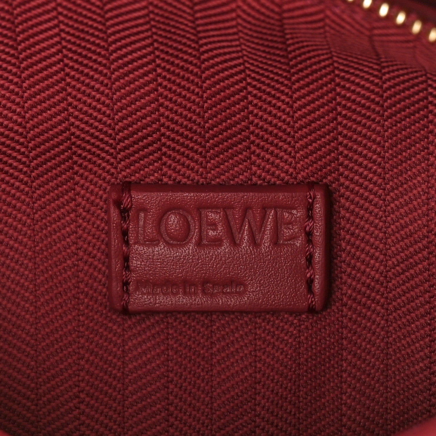 Loewe Calfskin Mini Puzzle Bag Plumrose 6 of 9