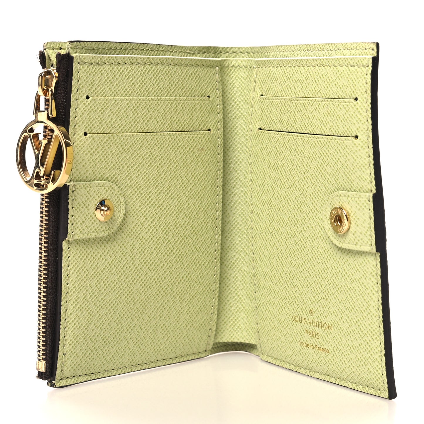 Monogram Lisa Wallet Light Green