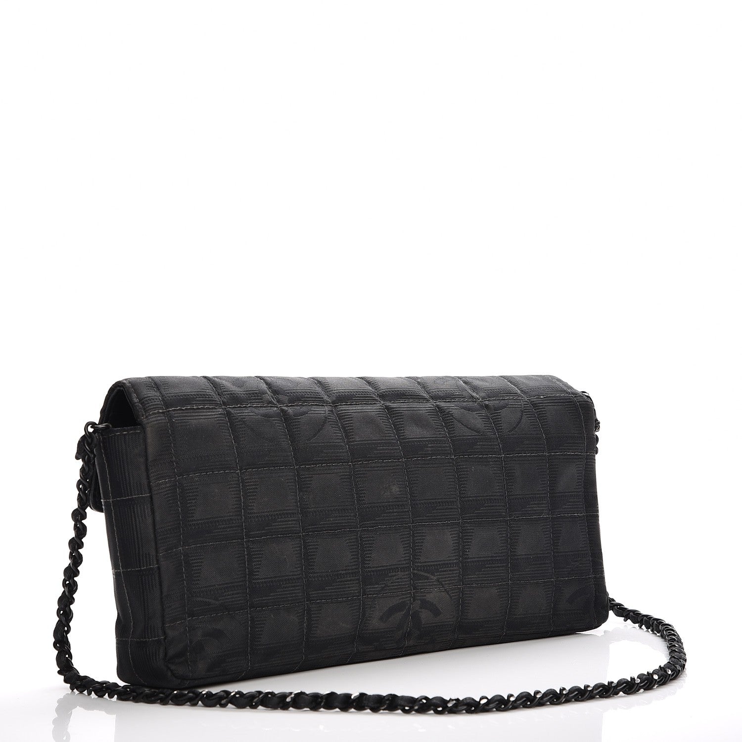 Chanel Nylon Travel East West Flap Black 3 of 10