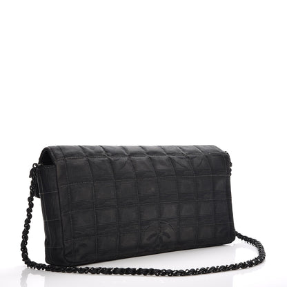 Chanel Nylon Travel East West Flap Black 3 of 10