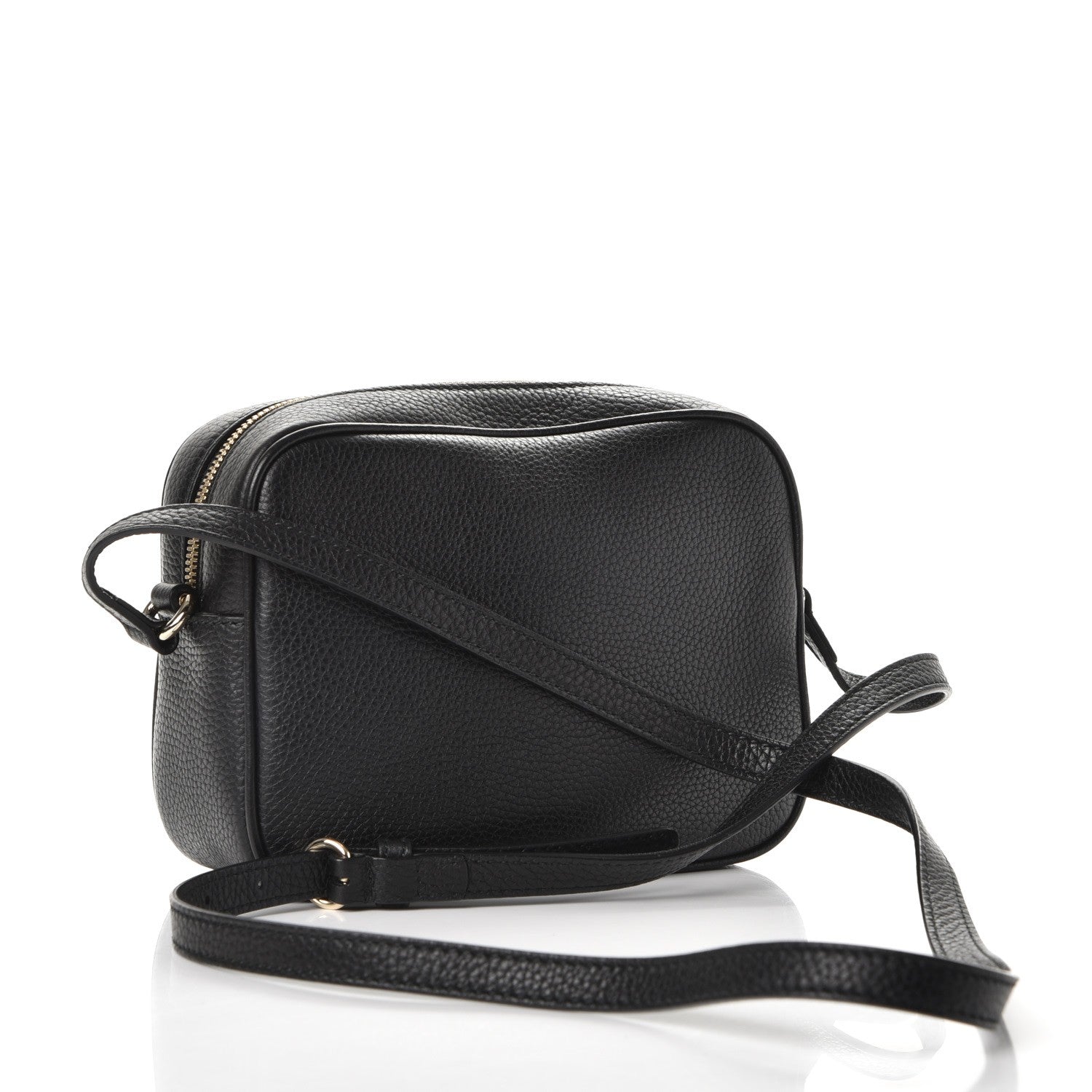 Gucci Pebbled Calfskin Small Soho Disco Bag Black 2 of 7