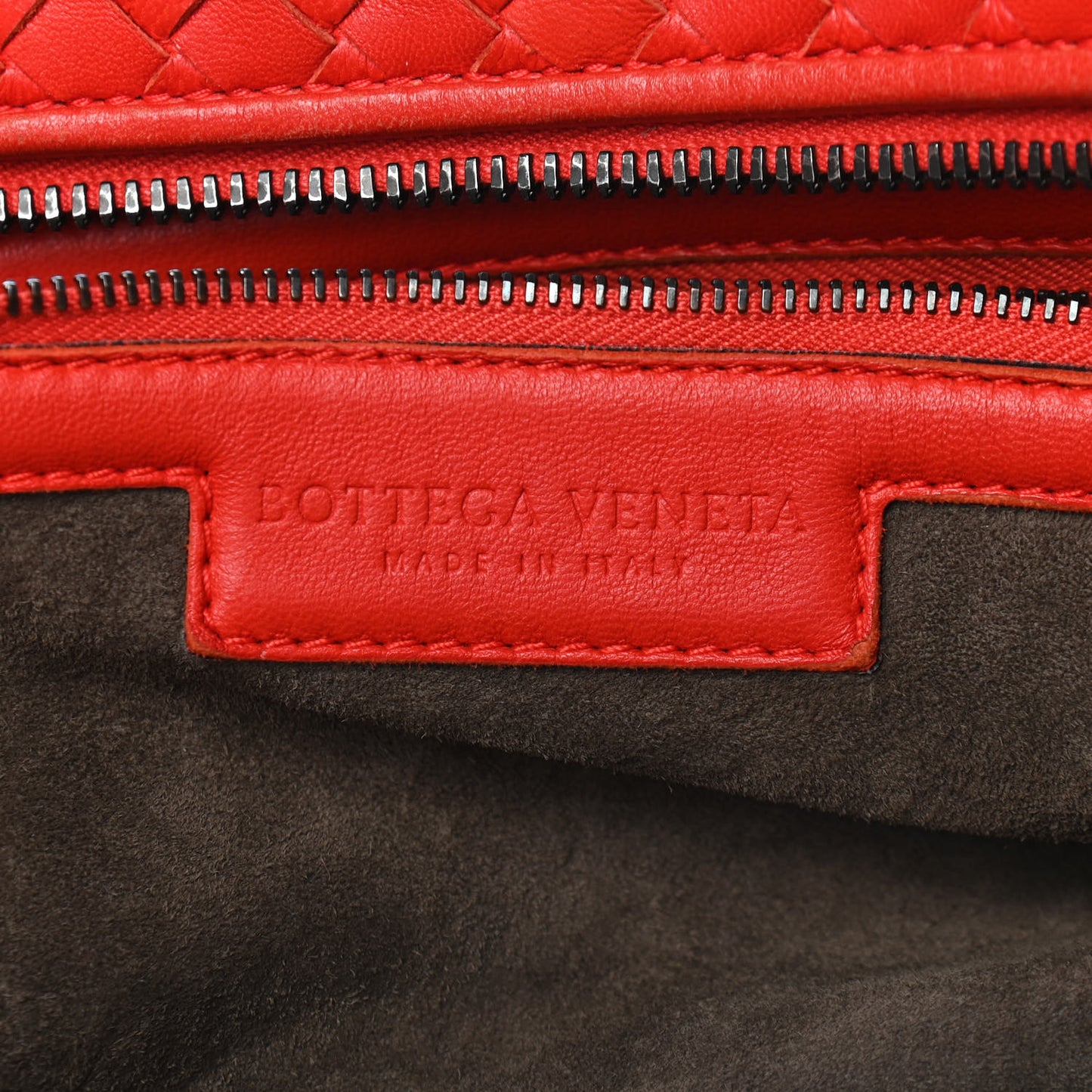 Nappa Intrecciato Maxi Convertible Tote Vesuvio