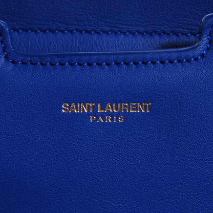 Saint Laurent Calfskin Small Classic Y Cabas Royal Blue 6 of 8