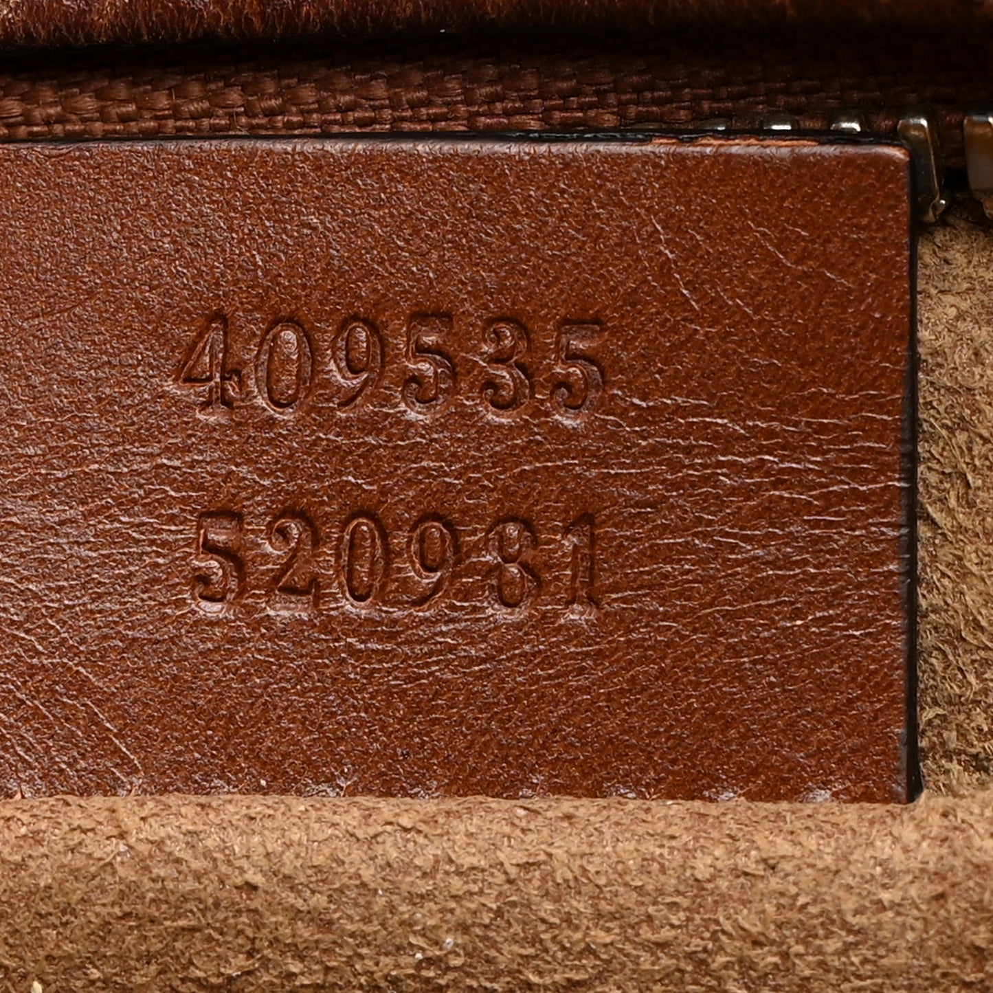 GG Supreme Monogram Cuoio Toscano Mini Chain Shoulder Bag Beige Ebony Cuir