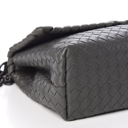 Bottega Veneta Nappa Intrecciato Medium Olimpia Bag Light Grey 5 of 13