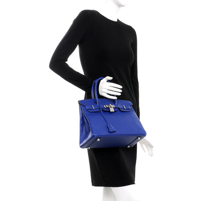 Hermes Epsom Birkin 30 Bleu Electrique 2 of 41