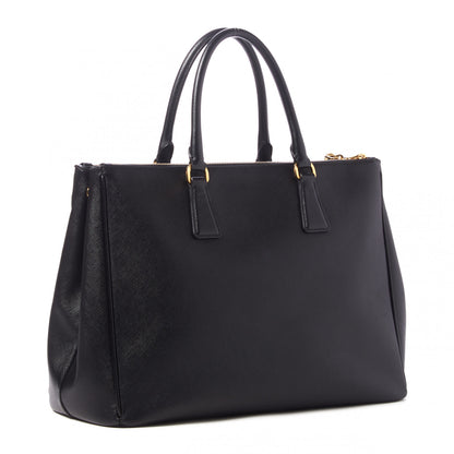 Prada Saffiano Large Galleria Double Zip Tote Black 3 of 9