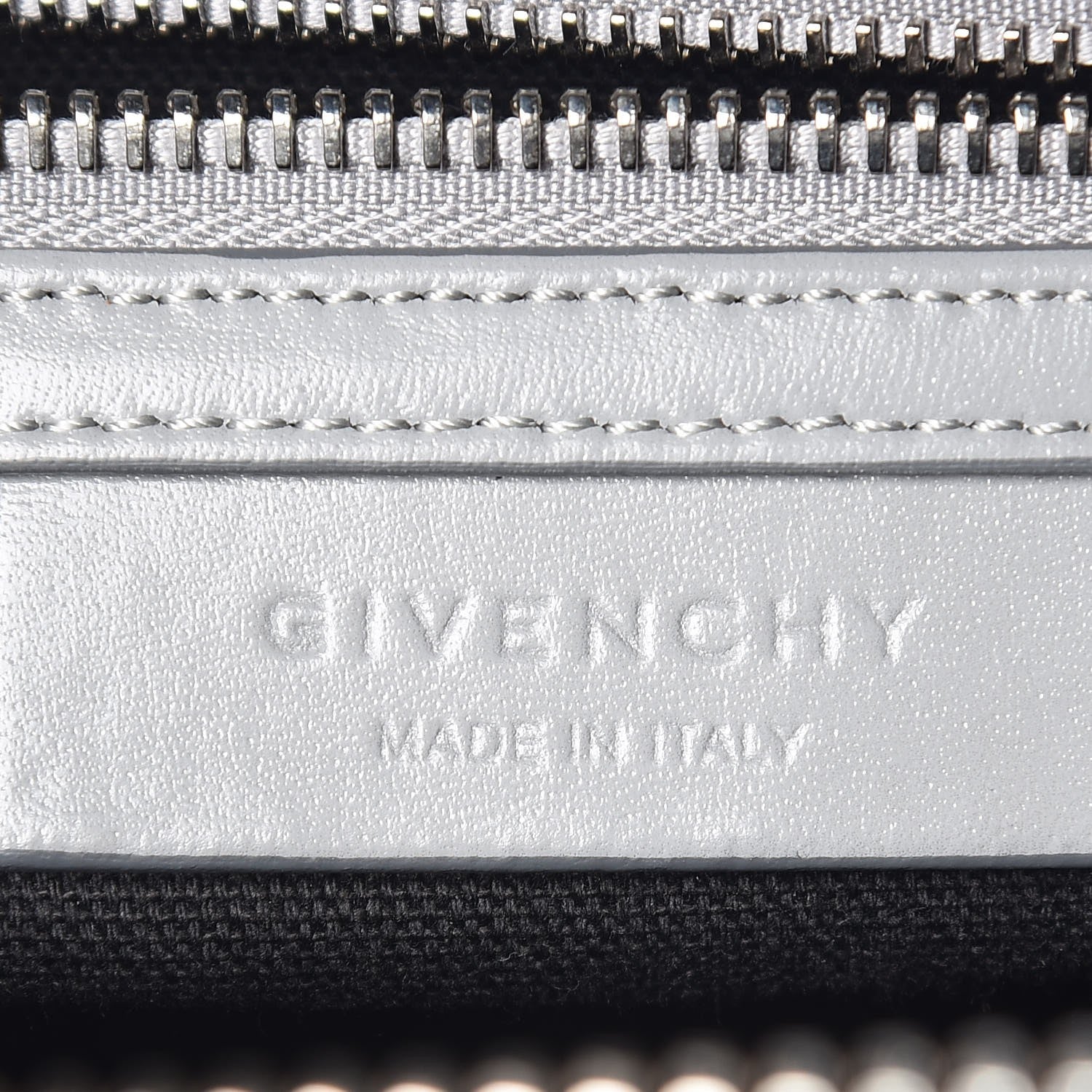 Givenchy Shiny Lord Calfskin Medium Antigona Pearl Grey 7 of 13