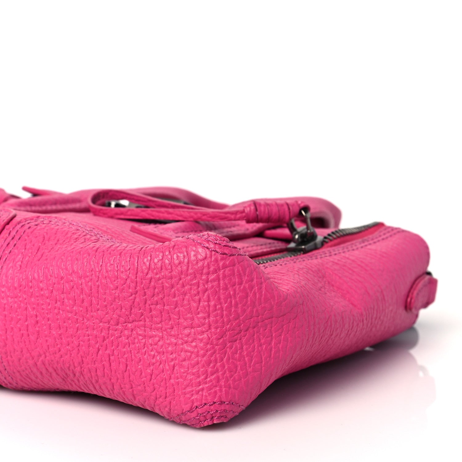 3.1 Phillip Lim Textured Calfskin Mini Pashli Satchel Bright Fuchsia 7 of 8