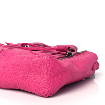 3.1 Phillip Lim Textured Calfskin Mini Pashli Satchel Bright Fuchsia 7 of 8