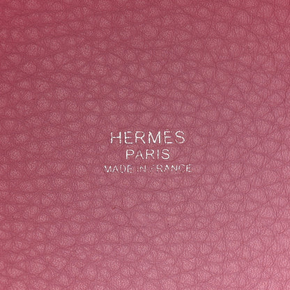 Hermes Taurillon Clemence Picotin Lock 18 PM Mauve Sylvestre 6 of 14