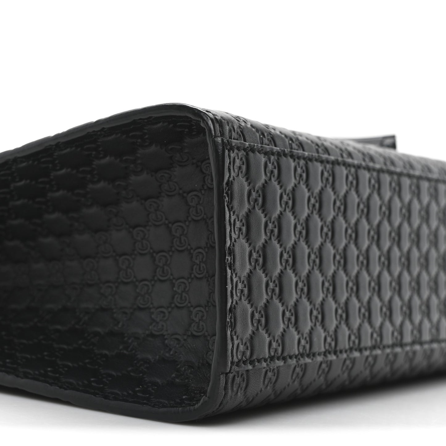 Microguccissima Medium Emily Chain Shoulder Bag Black