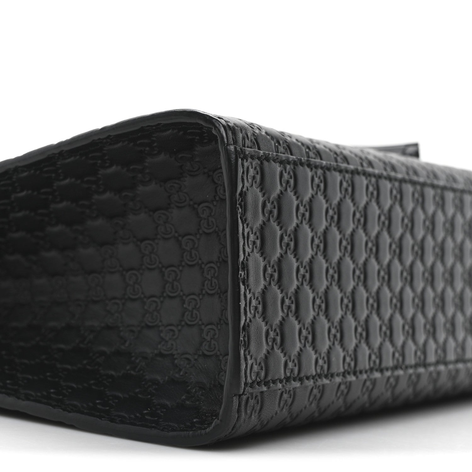 Gucci Microguccissima Medium Emily Chain Shoulder Bag Black 9 of 10