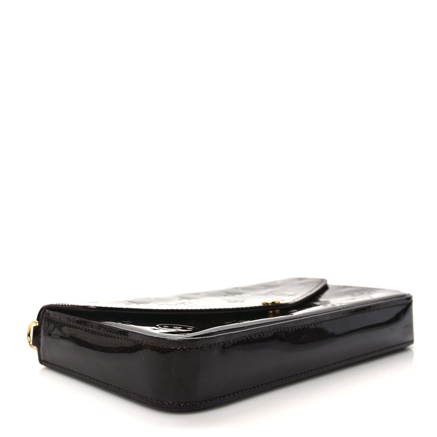 Vernis Pochette Felicie Chain Wallet Amarante