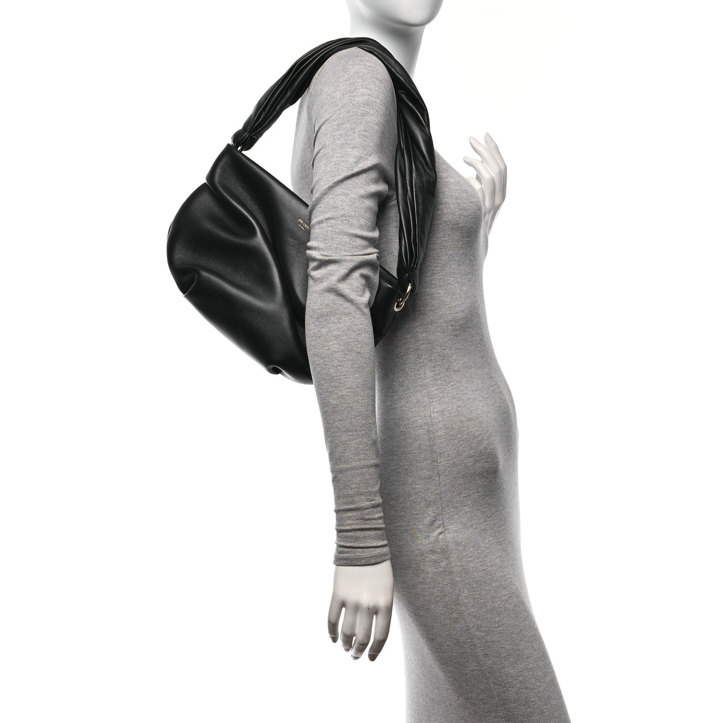 Lambskin Bonny Shoulder Bag Black