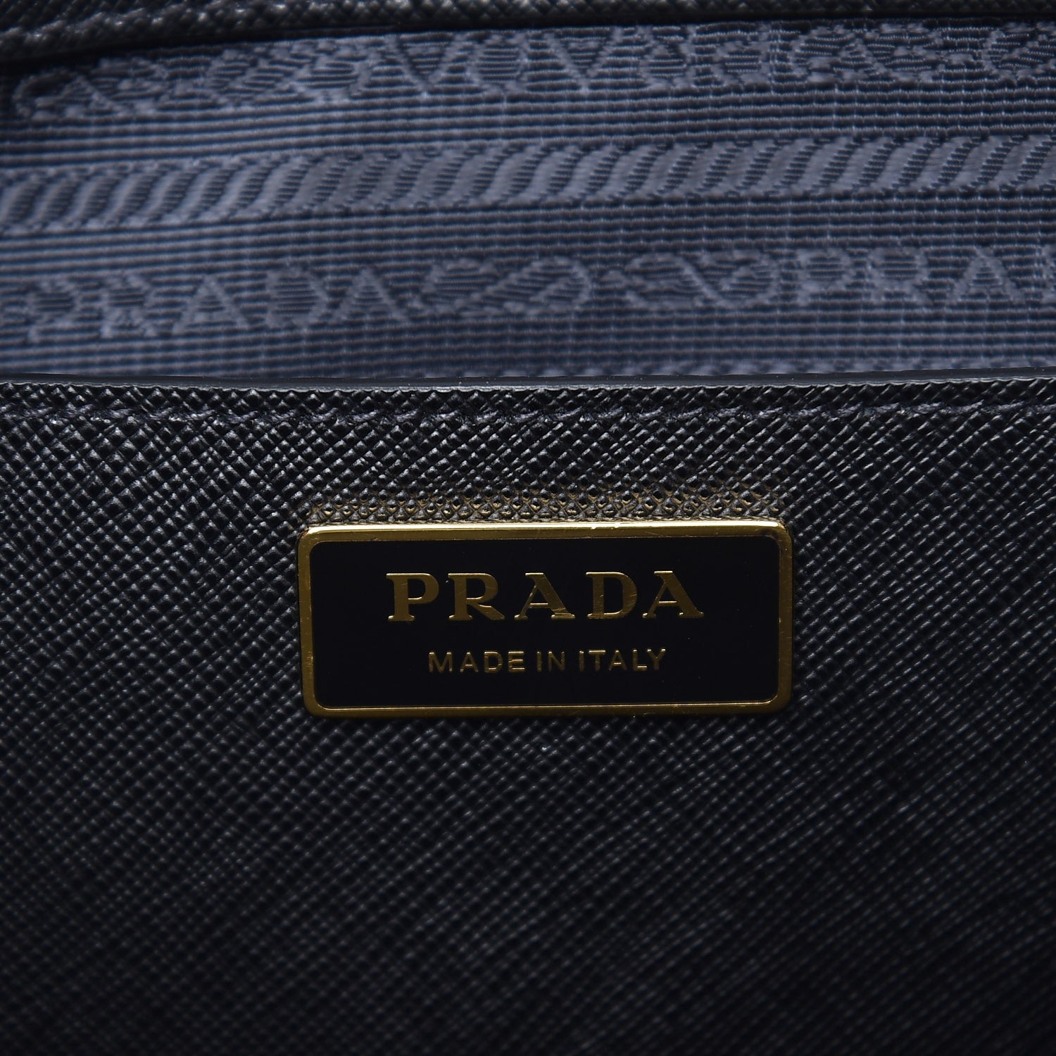 Prada Saffiano Medium Galleria Double Zip Tote Black 7 of 8