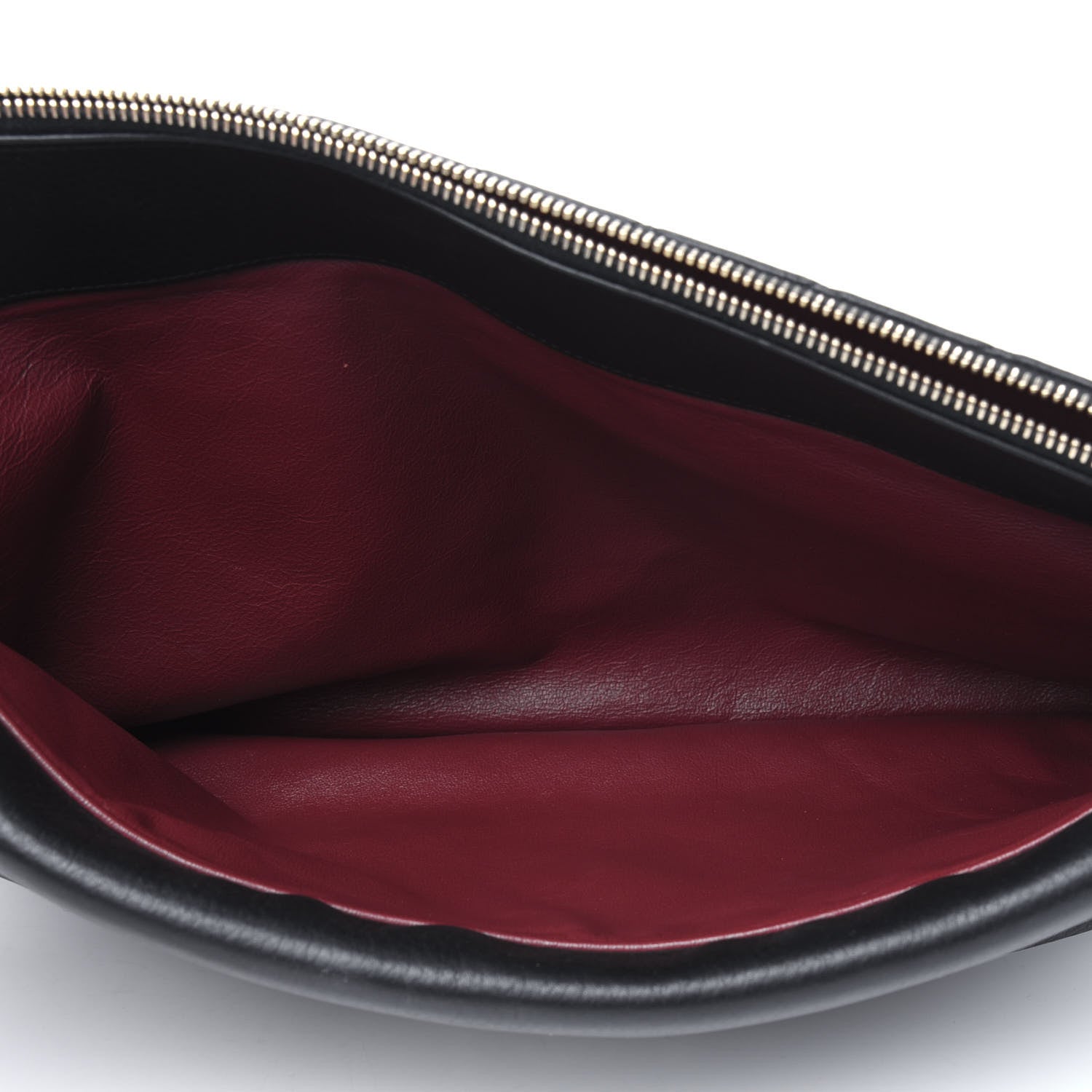 Chanel Grained Calfskin Quilted Large Archi Chic Cosmetic Case Black 6 of 16