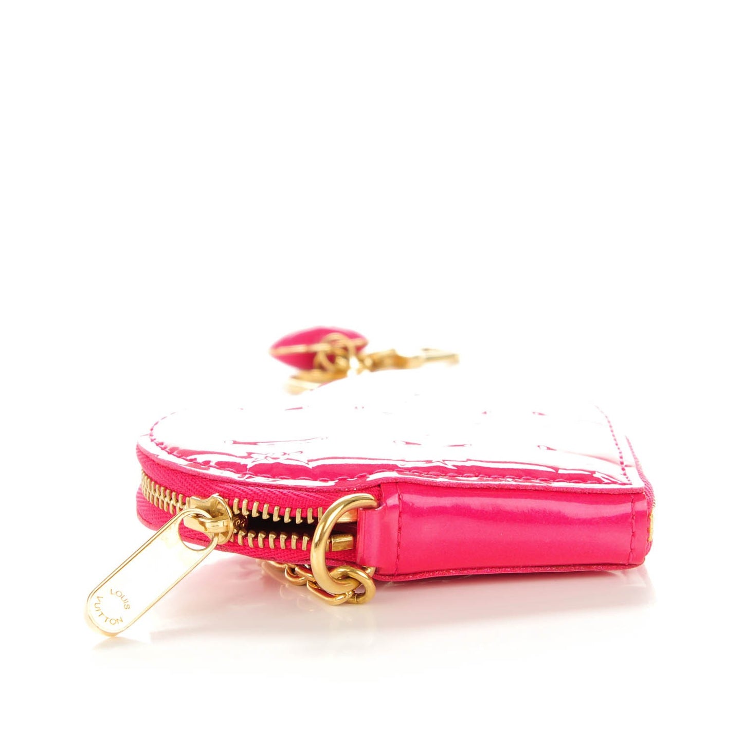 Vernis Heart Coin Purse Rose Pop