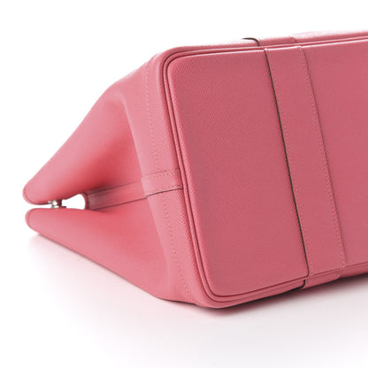 Hermes Epsom Garden Party 36 MM Rose Azalee 6 of 9