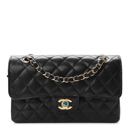 Chanel Caviar Quilted Small Double Flap Black 1 of 11