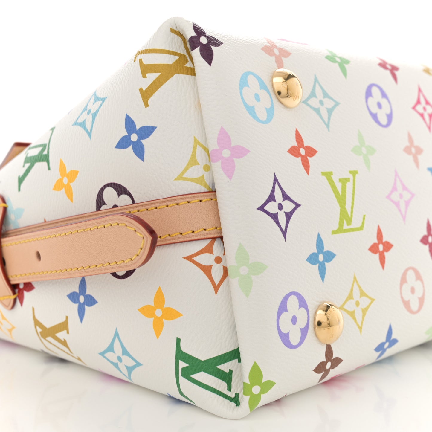 LV X TM Monogram Multicolor CarryAll PM White