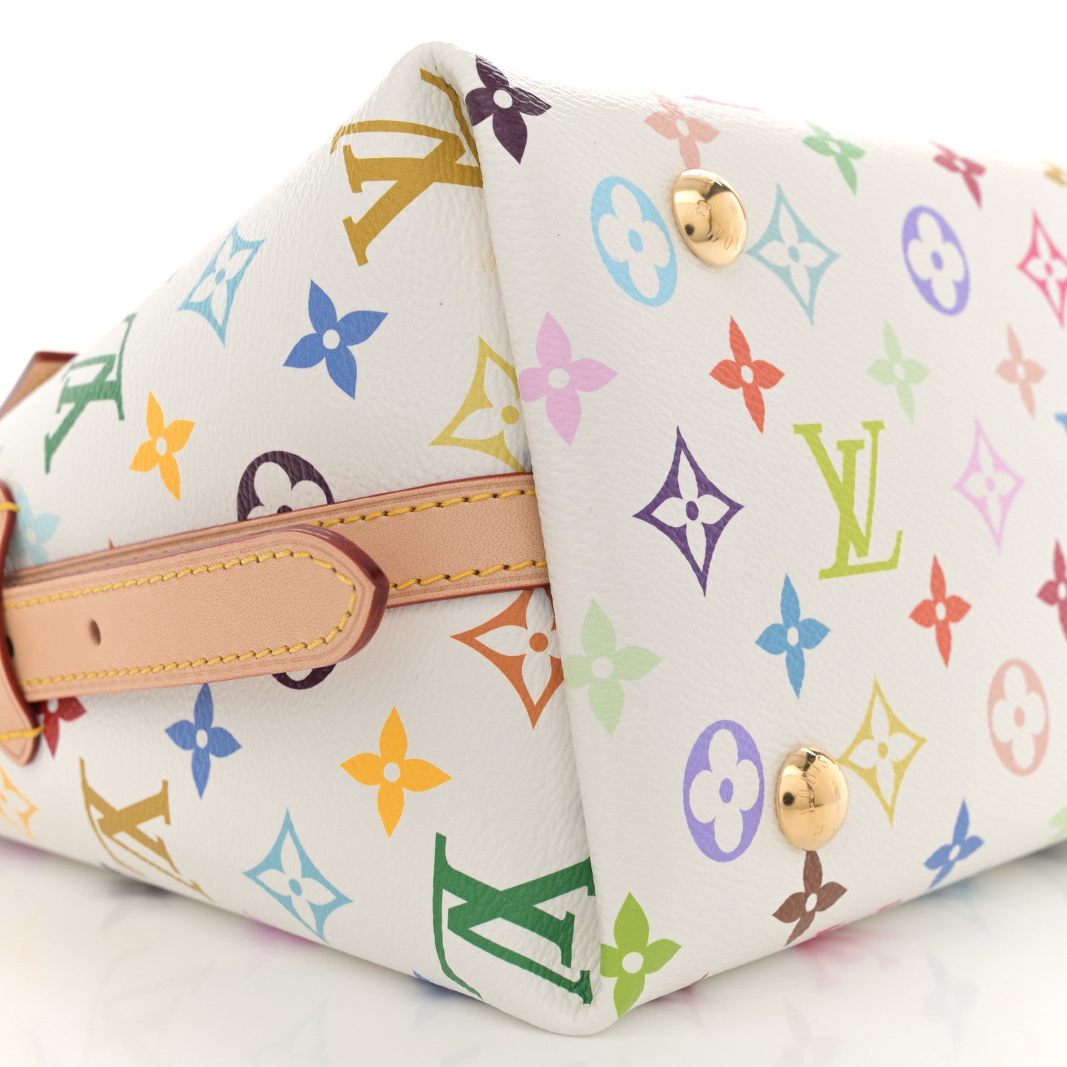 Louis Vuitton LV X TM Monogram Multicolor CarryAll PM White 9 of 11