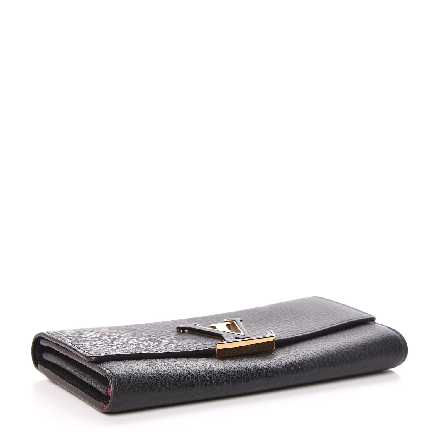 Louis Vuitton Taurillon Capucines Wallet Black 4 of 8