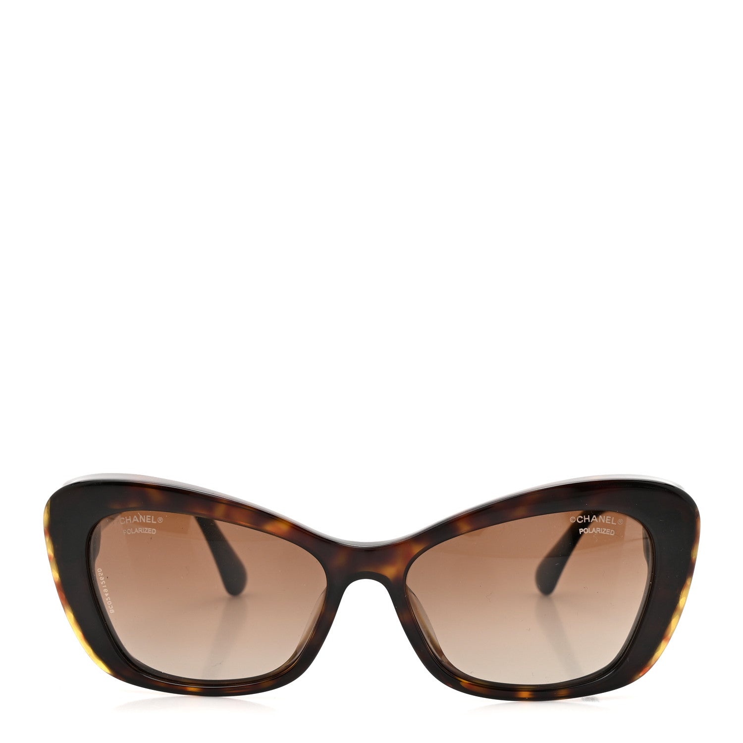 Chanel Acetate Pearl Cat Eye CC Sunglasses 5481-H-A Tortoise 2 of 8