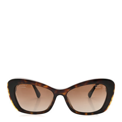 Chanel Acetate Pearl Cat Eye CC Sunglasses 5481-H-A Tortoise 2 of 8