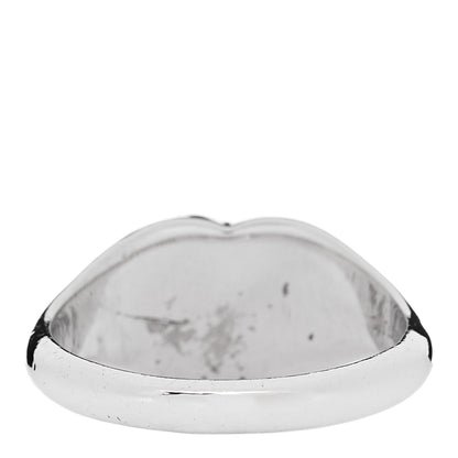 Tiffany Sterling Silver Return to Tiffany Heart Signet Ring 56 7.5 5 of 7