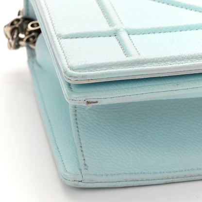 Christian Dior Grained Calfskin Small Diorama Flap Bag Light Blue 11 of 13