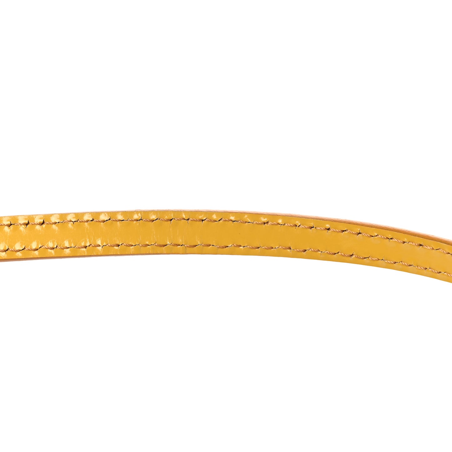 Prorsum Patent Small Shoulder Bag Yellow