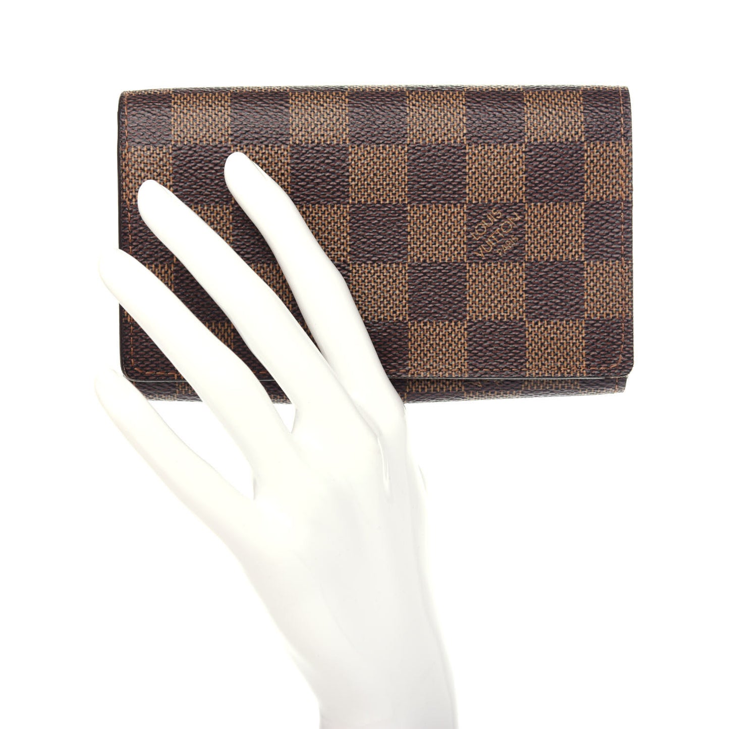 Damier Ebene Porte-Monnaie Billets Tresor Wallet