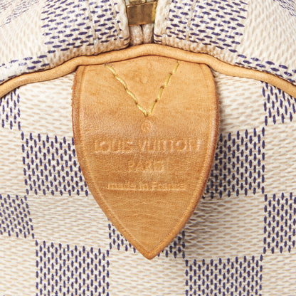 Louis Vuitton Damier Azur Speedy 25 10 of 10